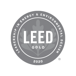 LEED Gold 2020 - Leadership In Energy & Environmental Design Logo